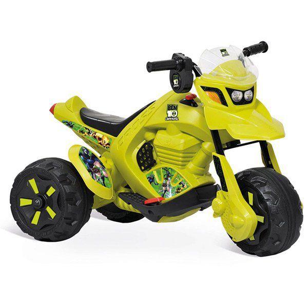 電動ネギジェニア Moto ZX Ben10 Elétrica 6V - Bandeirante - Moto Elétrica Infantil